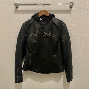 Harley-Davidson Miss Enthusiast 3-in-1 Leather Jacket